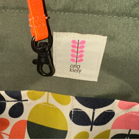 Orla Kiely Arc Backpack - Jigsaw Stem Multi main image 5